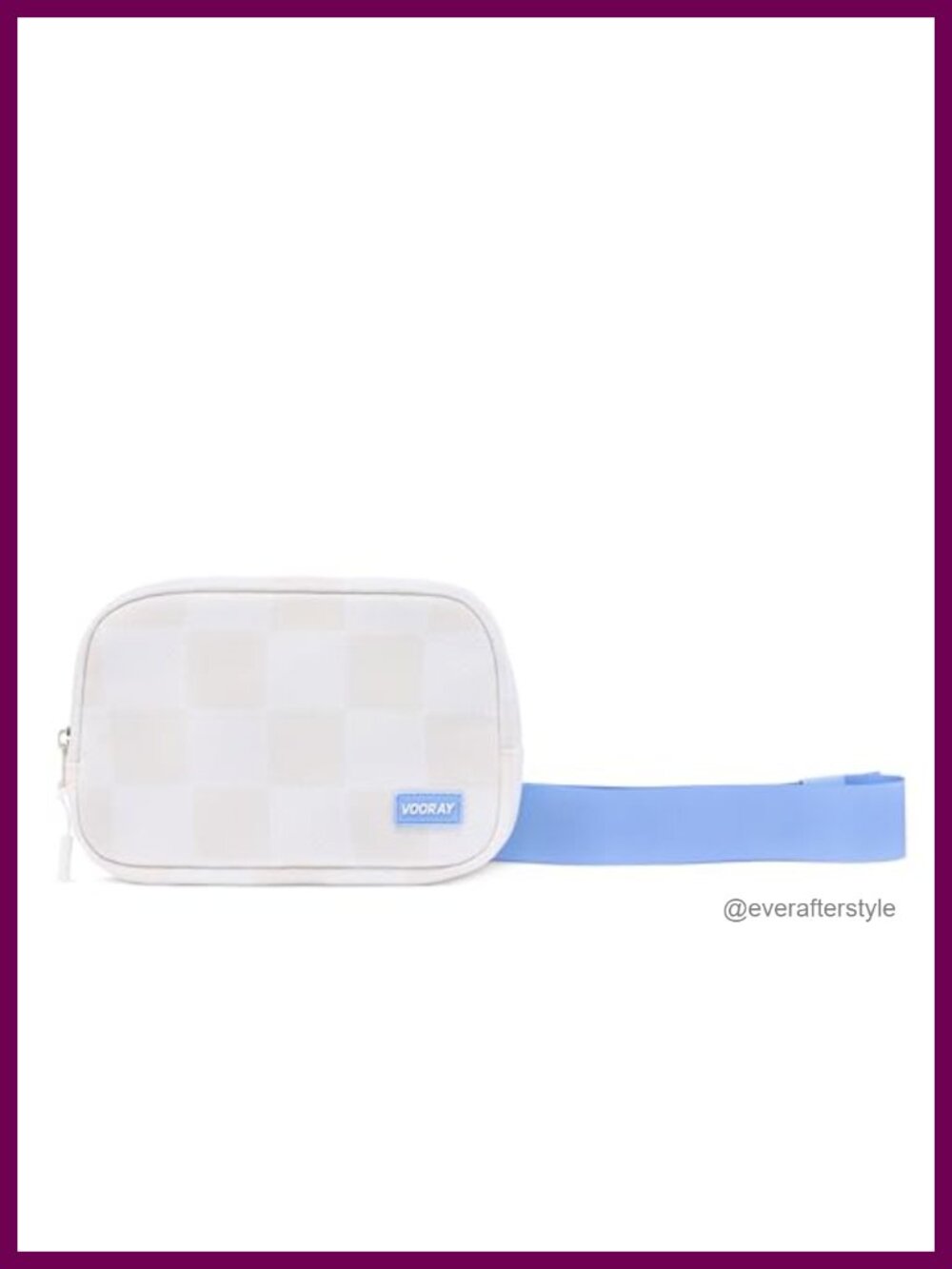 VOORAY Belt Bag Crossbody Fanny Pack 2L Adjustable Strap